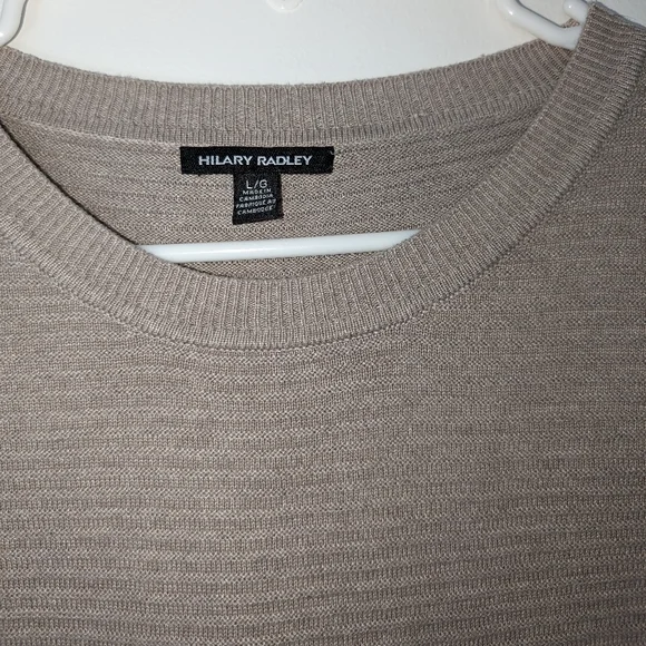 HILARY RADLEY - Tan Ribbed Tunlnic - Picture 5 of 7